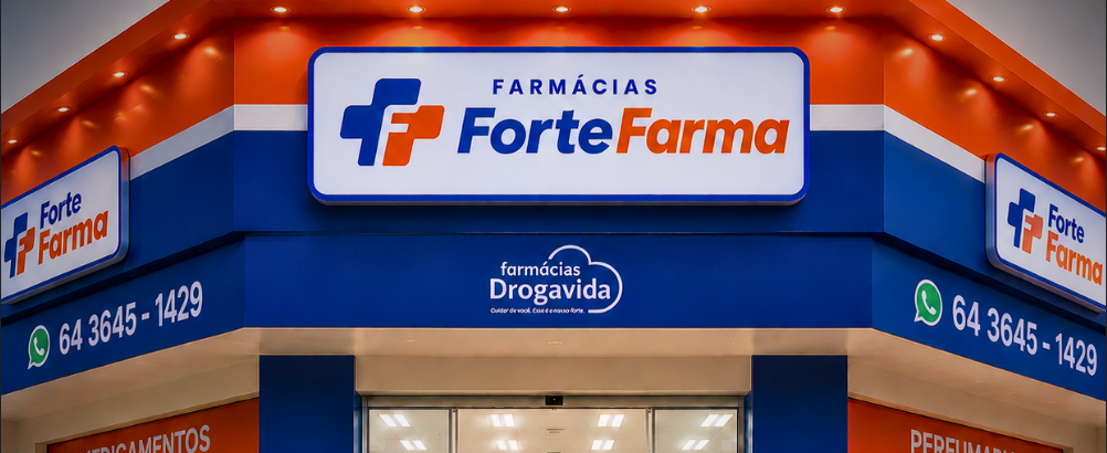 Fachada ForteFarma Drogavida